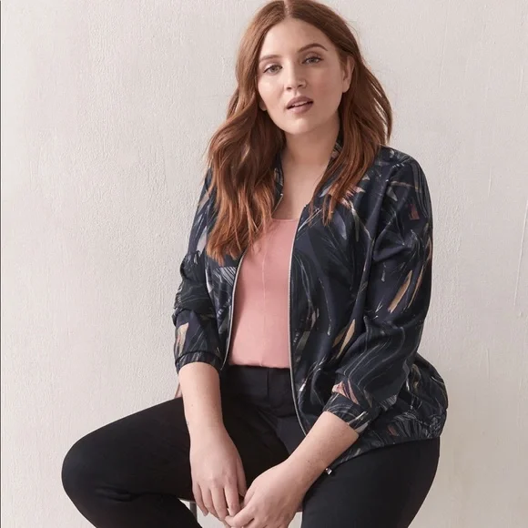 Printed Bomber Jacket - Picture 2 of 6